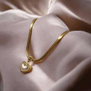 Pearl Heart Pendant