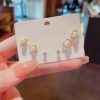 Flower Pearl Earring