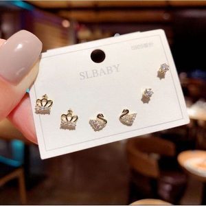Swan Earring